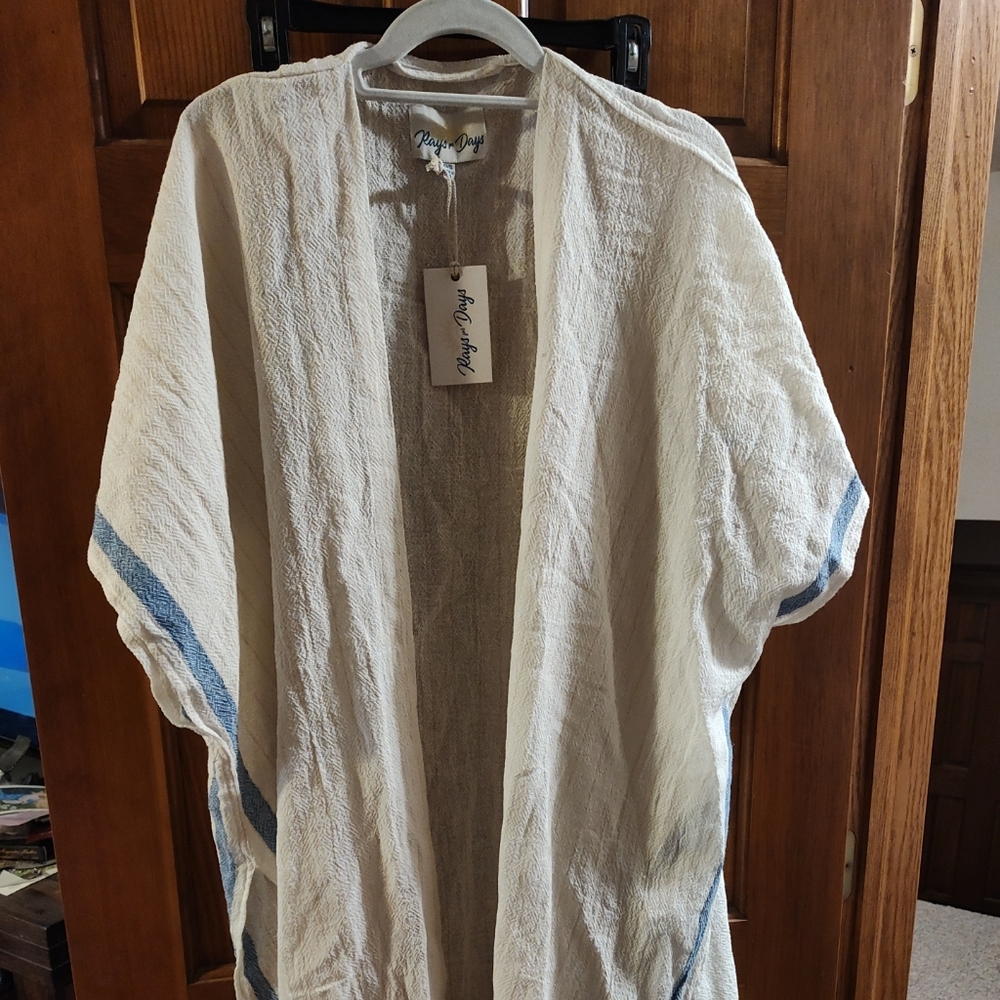 Ray's for Days o/s Linen Cardigan/Coverup